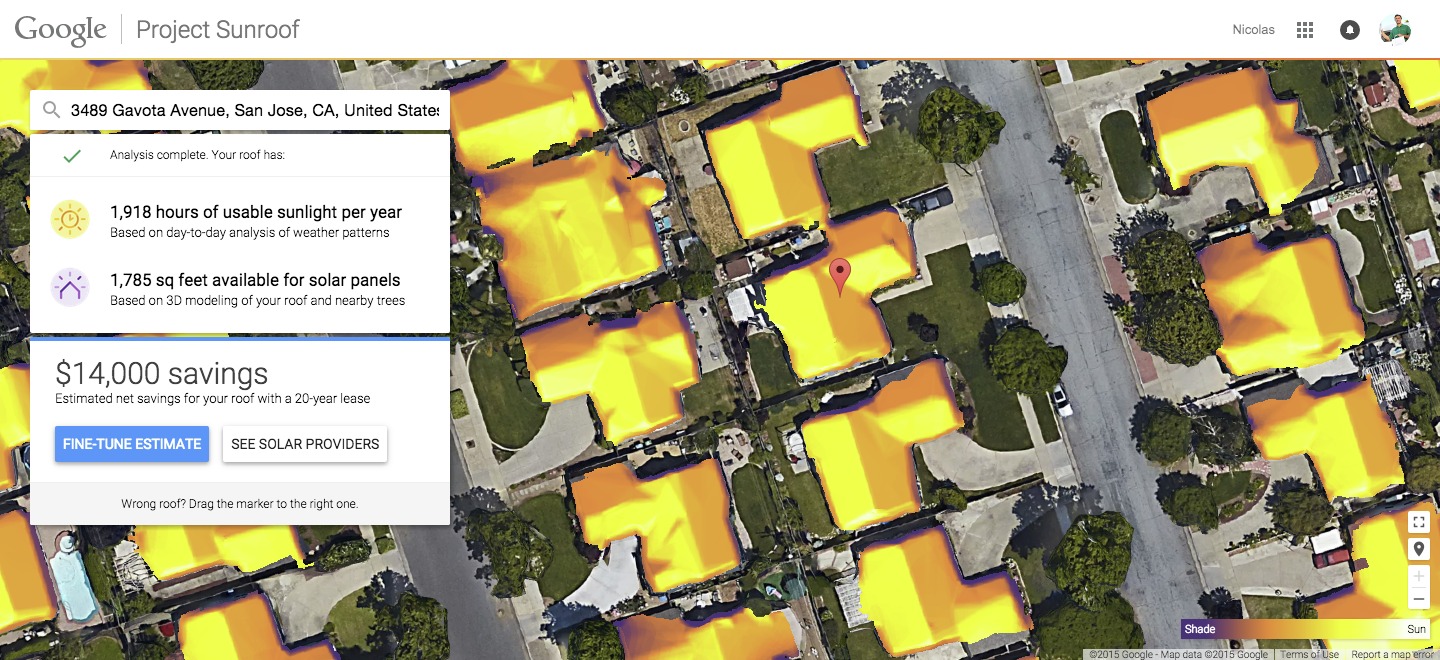 Google Project Sunroof