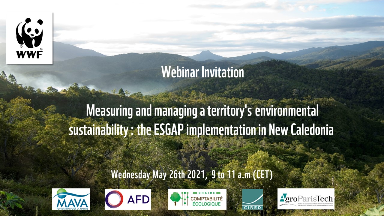 Measuring and managing a territory's environmental sustainability: the ESGAP implementation in New Caledonia