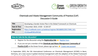 Discussion 5 Guide_Chemicals and Waste Management CoP